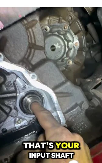 Gearbox inspection still from NTECH's engine-out repair series
